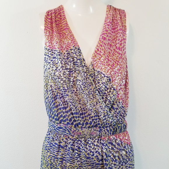 Anthropologie Charlie Jade Charlotte Metallic Maxi - Picture 5 of 8